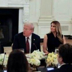 Trump teknolojinin liderleriyle görüntülendi! Elon Musk yemekte yer almadı...