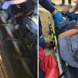 Yem karma makinesine düşen işçi yaralı halde kurtarıldı