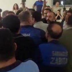 CHP'li isim TİP'li başkana k&uuml;f&uuml;r etti! Ortalık savaş alanına d&ouml;nd&uuml;