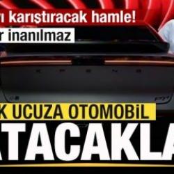 Çok ucuza otomobil satacaklar! Piyasayı karıştıracak hamle! Fiyatlar inanılmaz