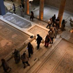 Dünyanın en büyük mozaik müzelerinden! Tüm zamanların rekorunu kırdı