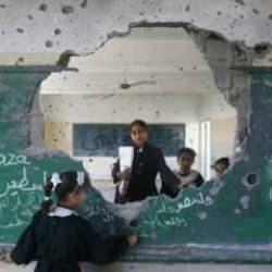 İmkansızlıklar ve işgal engel olamadı... Ders zili Batı Şeria'da da &ccedil;aldı! 