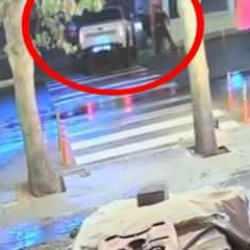 Isparta’da okul önünde cipin çarptığı güvenliğin öldüğü kazanın görüntüleri ortaya çıktı