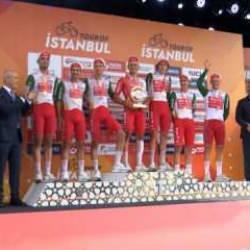 İstanbul'da bisiklet heyecanı sona erdi