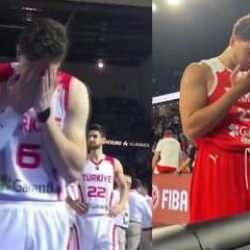 Milli basketbolcularımızın müsabakalar öncesindeki dua ettiği anlar herkesi duygulandırdı
