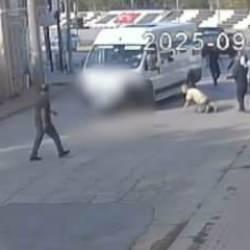 Okul yolunda feci kaza!