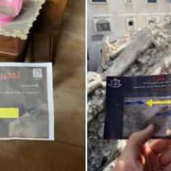 Önce broşür sonra bomba yağıyor