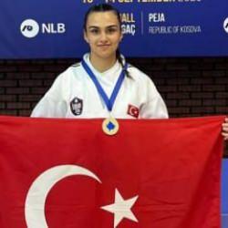 Rizeli Rümeysa, judoda balkan şampiyonu oldu