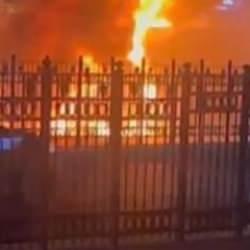 Şişli'de tur otobüsünde korkutan yangın!