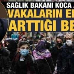 Vakalar en çok hangi illerde arttı/azaldı? Bakan Koca duyurdu