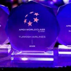 THY'den tarihi başarı! 5'inci kez APEX World Class ödülünün sahibi oldu