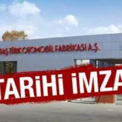 Tofaş'tan tarihi imza: KAP'a bildirildi: Bursa'da üretimi başlayacak