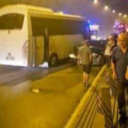 Tüneldeki zincirleme kazada 10 kişi yaralandı, trafik 3 saat kilitlendi