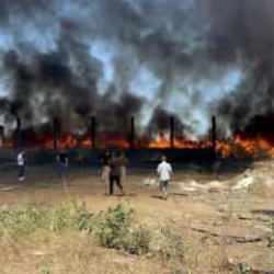  Adana'da korkutan yangın! M&uuml;dahale devam ediyor 