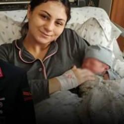 Dün toprağa verilen şehit uzman çavuşun adı, bugün doğan oğluna verildi