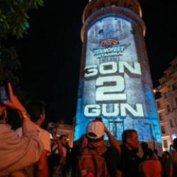 Galata Kulesi TEKNOFEST’in Işığıyla Parladı