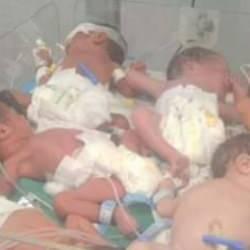 Gazze'de dehşete düşüren görüntü: 1 kuvözde 6 bebek