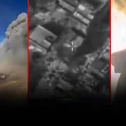 Gazze'den korkunç görüntüler! Bezden yapılan çadırlara tonlarca bomba attılar