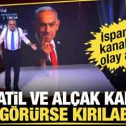 İspanyol kanalında olay anlar... "Katil ve alçak kalbi bunu görürse kırılabilir!"