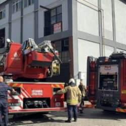 İstanbul'da sanayi sitesinde yangın! Çok sayıda ekip bölgede