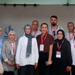 S&uuml;meyye Erdoğan Bayraktar, Bağcılar Belediyesi Engelliler Sarayı standını ziyaret etti