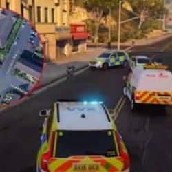 Sanal kovalamaca gerçeğe dönüştü: GTA oyununda polisten kaçarken evine araç girdi!