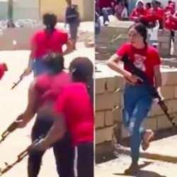 Venezuelalı kadınlar ABD'yle savaşa hazır