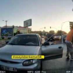 Ankara’da trafikte kaza sonrası yumruklu tokatlı kavga! Jopla saldırdılar