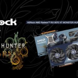 ASRock ve Capcom iş birliğiyle MONSTER HUNTER WILDS'li RX 9070XT ekran kartı geliyor