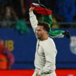 Barcelona - Getafe maçında İsrail soykırımına tepki!