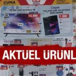 BİM 3 EKİM AKTÜEL ÜRÜNLERİ | Akıllı telefon, Televizyon, Şarjlı Süpürge, Çay seti...