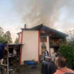 Bolu'da yangın faciası: Yaşlı &ccedil;iftten kahreden haber