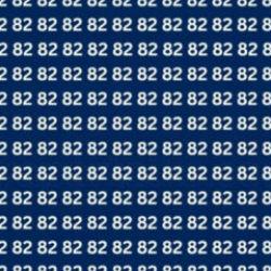 DİKKAT TESTİ | Farklı sayıyı 5 saniyede bulan üstün zekalı sayılıyor