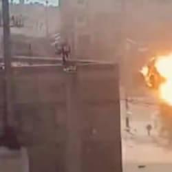 İsrail tankı Gazze'de alev topuna döndü