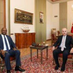 Kurtulmuş, Zimbabve Büyükelçisi Mutiwazuka'yı kabul etti