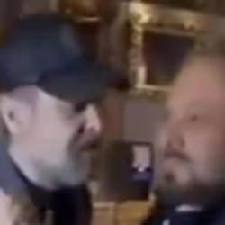 Nejat İşler'den olaylı gece! Röportaj ısrarına küfürler etti, muhabir sonunda kafa attı