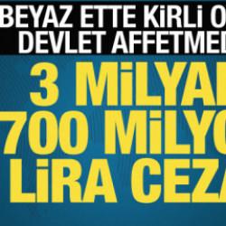 Beyaz et üreticilerine ceza yağdı!