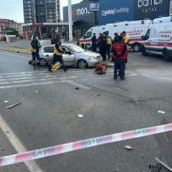 Sivas'ta feci kaza! İki otomobil &ccedil;arpıştı: 1 &ouml;l&uuml;, 3 yaralı