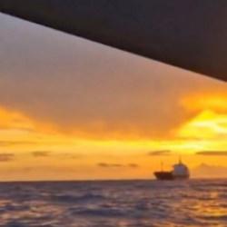 Tarihi anların görüntüsü ortaya çıktı! 'Bu bir Türk savaş gemisi'