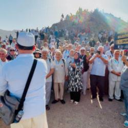 ​41 yıllık evli &ccedil;iftler, kutsal topraklarda 