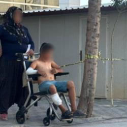 Adıyaman'da başıboş k&ouml;peğin saldırdığı &ccedil;ocuk yaralandı