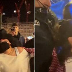 Alman polisinden Sumud destekçilerine sert müdahale