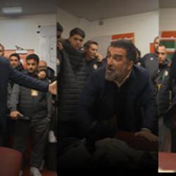 Arda Turan'ın Aberdeen maçı öncesi takımını ateşlediği anlar viral oldu