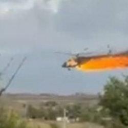 Drone, savaş helikopterine karşı! Rusya-Ukrayna savaşında çarpıcı anlar!