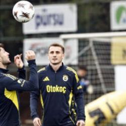 Fenerbahçe'de Nice maçı için taktik çalıştı