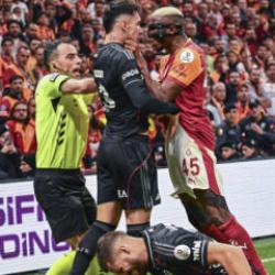 Galatasaray - Beşiktaş derbisinde ortalık fena karıştı! İşte ekrana yansımayanlar