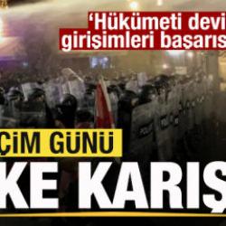 Seçim günü ülke karıştı Son dakika açıklaması: Hükümeti devirme girişimleri başarısız oldu