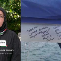 Semanur Sönmez Yaman beraberinde 15 ‘kalp’ taşıyor