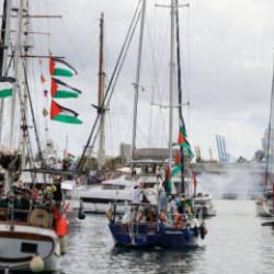 Sumud Filosu'nun hareket eden tek gemisindeki Türk aktivistler Haber7'ye konuştu!  