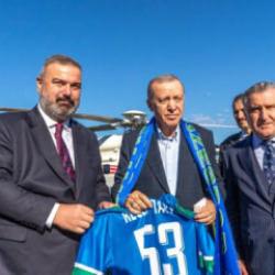 Cumhurbaşkanı Erdoğan'dan Süper Lig ekibine ziyaret